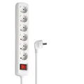 Produktbild: Steckdosenleiste 6-Fach Mehrfachsteckdose mit Save Energy-Schalter zum Stroms...
