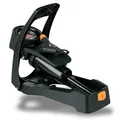 Produktbild: SKS GERMANY Airstep DIGI Fußpumpe mit Digitalmanometer (Luftpumpe für alle Ventilarten, rückenschonend, LED-Manometer, max. Druck: 7 bar/102 PSI)