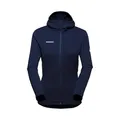 Produktbild: Mammut Aconcagua Light ML Hooded Jacket Women | Midlayer Jacke für Damen mit Kapuze | Marine, S