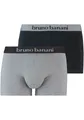 Produktbild: Bruno Banani Boxer Flowing (2er Pack) mit kontrastreichem Logobund