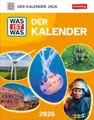 Produktbild: WAS IST WAS Der Kalender Tagesabreißkalender 2026 - Kinderkalender: Kinderkalender zur beliebten Buchreihe. Tageskalender zum Abreißen - täglich Neues ... Tischkalender 2026. (Tischkalender Harenberg)