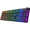 Produktbild: Trust GXT 868 Torix Mechanische Tastatur Kabellos Deutsches QWERTZ Layout, RGB Wiederaufladbare Gaming Tastatur 2.4 GHz 100H Akkulaufzeit, PC Laptop - Schwarz