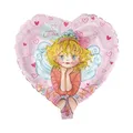 Produktbild: Party Factory `Prinzessin Lillifee´ Folienballon, Ø45cm, rosa, Feenprinzessin, Superhelden Heliumballon zum Geburtstag