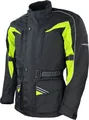 Produktbild: RO10005 - Motorradjacke in Schwarz / Neongelb  Roleff Größe: XL,