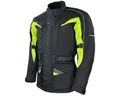 Produktbild: roleff Motorradjacke RO10005 – Schwarz/Neongelb, Protektoren, wasserdicht & atmungsaktiv auch in großen Größen