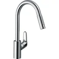Produktbild: hansgrohe Focus M41 Einhebel-Küchenarmatur 240, Ausziehbrause, 2 Strahlarten (31815000)