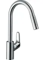 Produktbild: Hansgrohe focus single lever kitchen mixer 240 with pull-out