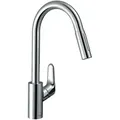 Produktbild: Focus M41 - Spültisch Einhebelmischer 240 Mit Ausziehbarer Geschirrbrause, Verchromt 31815000 - Hansgrohe