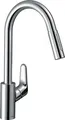 Produktbild: Hansgrohe HG Einhebel-Küchenmischer 240 FOCUS DN 15, mit Ausziehbrause chrom