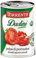 Produktbild: 12x La Torrente Polpa di Pomodori Dadini Tomatenmark Tomaten sauce aus Italien dose 400g