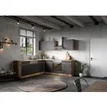 Produktbild: Held Möbel Winkelküche Turin 240 x 240 cm Graphit-Wotaneiche mit  E-Geräten