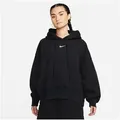Produktbild: Nike Sportswear Kapuzensweatshirt W NSW PHNX FLC OOS PO HOODIE sportlicher Stil, geräumiges Design, mit Kapuze, mit Phoenix Fleece schwarz L (44/46)