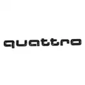 Produktbild: Original Audi quattro Schriftzug schwarz Tuning Exclusive Black Edition Emblem