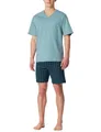 Produktbild: Schiesser Herren Schlafanzug kurz V-Ausschnitt - Nightwear Set