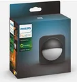 Produktbild: Philips Hue Outdoor Sensor Schwarz Bewegungsmelder ZigBee drahtlos Wandhalterung
