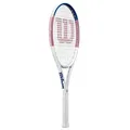 Produktbild: Wilson Tennisschläger Allure 105in/295g/Freizeit 2025 weiss/rosa/blau - besaitet weiß