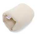 Produktbild: HOBEA-Germany Stillkissen Mini-Stillkissen Stillrolle Stillmuff Musselin beige, BIO Baumwolle, ideal für unterwegs