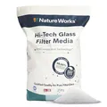 Produktbild: NATURE WORKS Glas-Filtersand für Schwimmbad mit 99,64% Filterleistung, reduziert Wasser- und Energieverbrauch, Gefertigt aus Reinem Technischen Glas für Maximale Hygiene - Beutel 10 kg