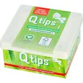 Produktbild: Q-tips Wattestäbchen Bio, Papier, 7,5cm, Ø 4mm aus Bio-Baumwolle, 160 Stück