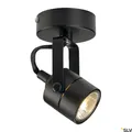 Produktbild: Schwarz Moderne Spot Strahler Reflektor 1x50W/GU10 IP20 9,5x14 [cm]