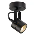 Produktbild: SLV 132020 SPOT 79 230V Wand- und Deckenleuchte schwarz GU