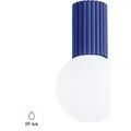 Produktbild: Plafond HALO ultramarin IP44 1xG9 8W Aluminium/Glas 21x12x12cm Sollux Lighting - Blau