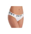 Produktbild: DKNY Damen Cozy Boyfriend Unterwsche im Bikini-Stil, Weiß/Schwarz, XL