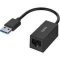 Produktbild: Hama USB 3.0 Adapter auf RJ45/LAN (USB, RJ45 (1x)) (00200325)