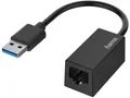 Produktbild: Hama Adapter / Kabel / Stecker USB-A auf RJ45/LAN-Adapter