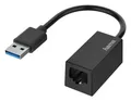 Produktbild: Hama 200325 USB-A-Adapter auf RJ45/LAN 1000 Mbit/s
