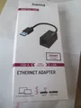 Produktbild: USB-A auf RJ45 LAN-Adapter Gigabit Ethernet  / Blau1
