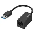 Produktbild: Hama Netzwerk-Adapter, USB-Stecker - LAN/Ethernet-Buchse, Gigabit Ethernet