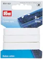 Produktbild: Prym Baumwollband, 5 Meter Länge x 10 mm Breite, Weiss