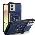 Produktbild: betterfon Handyhülle für Motorola Moto G13 / G23 / G53 | Stoßfest & Kratzfest | Mit Kameraschutz, Anti-Fingerabdruck & robustem Panzerschutz-Design | Blau