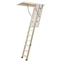 Produktbild: Dolle Bodentreppe kompakt 3-teilig bis 285cm Raumhöhe mit U-Wert 1,3 Deckenöffnung 130x70cm