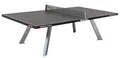 Produktbild: Sponeta S 6-80 e Tischtennisplatte wetterfest outdoor  grau incl Netzgarnitur
