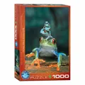 Produktbild: Eurographics Puzzle Rotaugenlaubfrosch, Frösche, 1000 Teile, 68x48 cm, 6000-3004