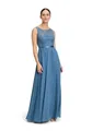 Produktbild: Vera Mont Damen Cocktailkleid mit Spitze Hushed Blue,38