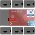 Produktbild: 6x Rfid Block NFC Schutzhülle EC Karte abgeschirmt TÜV Kreditkarte Datenschutz