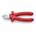Produktbild: KNIPEX 70 07 160 Seitenschneider tauchisoliert, VDE-geprüft verchromt 160 mm