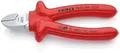 Produktbild: KNIPEX 70 07 160 Seitenschneider tauchisoliert, VDE-geprüft verchromt 160 mm