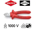 Produktbild: KNIPEX 7007160 Seitenschneider Länge 160 mm tauchisoliert VDE isoliert bis 1000V