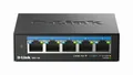 Produktbild: D-Link 5-Port 2,5G Switch Unmanaged Metall lüfterlos RJ45 Desktop