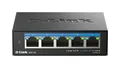 Produktbild: DMS-105 5-Port Multi-Gigabit Unmanaged Desktop Switch 5X 25G Ports Lüfterlos ...