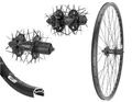 Produktbild: AGGRO-X 28 Zoll Alu Hinterrad 21-622 Laufrad Hohlkammer MTB XT M756 Kassette Disk Scheibenbremse 6-Loch