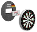 Produktbild: Karella Schallschutz Compact Ø45 cm für Steeldartboards, 2-tlg, Schalldämpfung/Silencer für Dartscheibe, nachweisbare Geräuschreduzierung bis 80%, patentiert, Schallreduzierungssystem  Germany