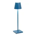 Produktbild: Zafferano Akku Tischleuchte Poldina Pro 275 mm Blu Capri