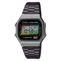 Produktbild: Uhr CASIO A168WEUC-1AER UNO LIMITED Edelstahl Schwarz Unisex Digital VINTAGE
