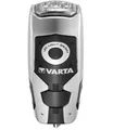 Produktbild: Varta LED Dynamo Taschenlampe (3x 5 mm, mit Handkurbel, Taschenlampe, Lampe, mit Kurbel - 100% batterieunabhängig - geeignet für Auto, Garage, Notfall, Stromausfall, Camping, Outdoor), 17680101401, Schwarz/Silber