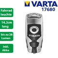Produktbild: Varta 17680 Dynamo Light LED mit eingebaut Li-Ion Akku Taschenlampe Fahrrad